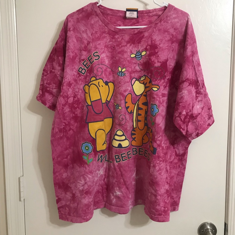 Disney pink Pooh and tigger tee